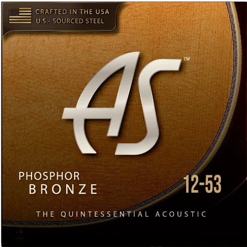 Phosphor Bronze 12-53 Acoustic Guitar Strings