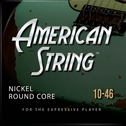 American String Nickel Round Core guitar strings